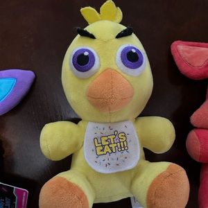 Funko Five Nights At Freddys Chica and Rockstar Foxy Collectible Plushies
